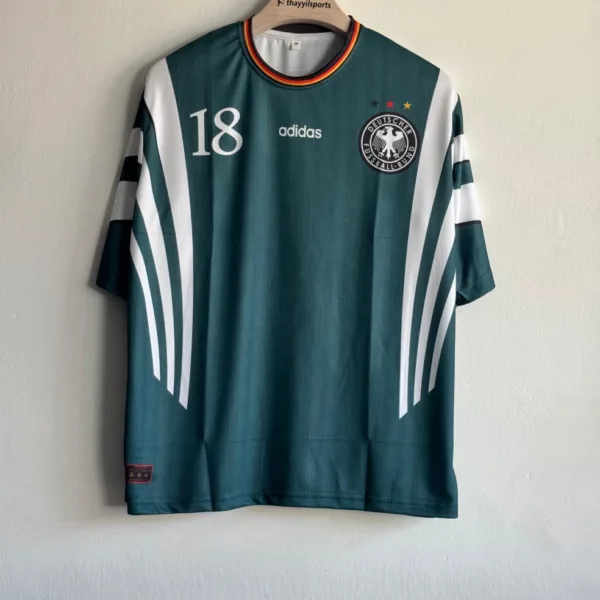 GERMANY 1996 AWAY KIT MATTHAUS FIVESLEEVE