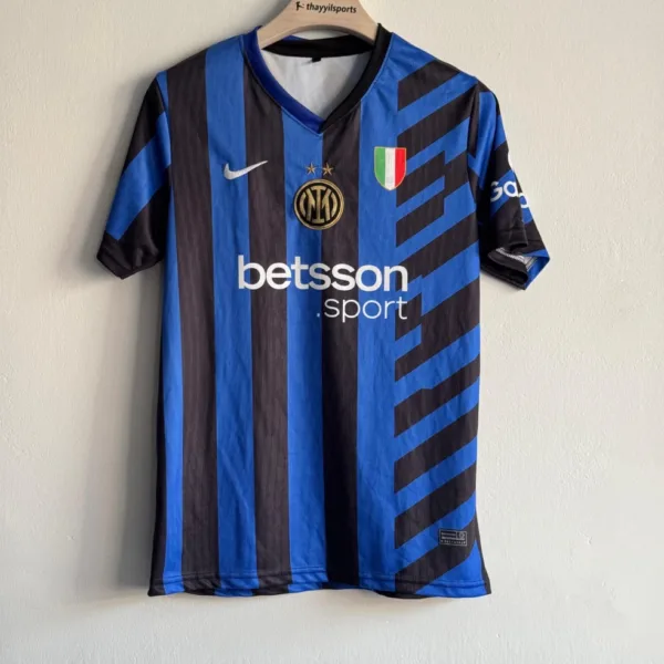 INTERMILAN 24-25 HOME KIT LAUTARO EMBROIDERY