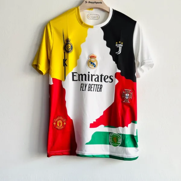 RONALDO ALL TEAM TRIBUTE JERSEY EMBROIDERY