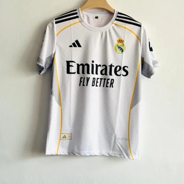 REAL MADRID JERSEY 2025/26 – NEW SEASON BELLINGHAM SUBLIMATION
