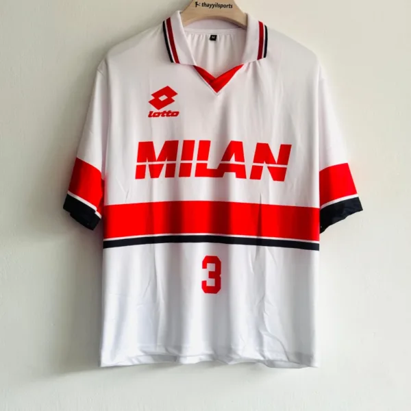ACMILAN 1990s KIT MALDINI FIVESLEEVE POLO