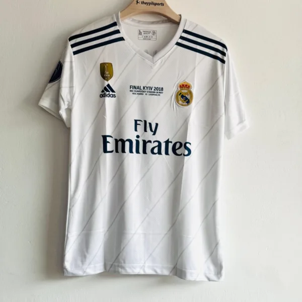 REAL MADRID 2017-18 HOME KIT RONALDO EMBROIDERY