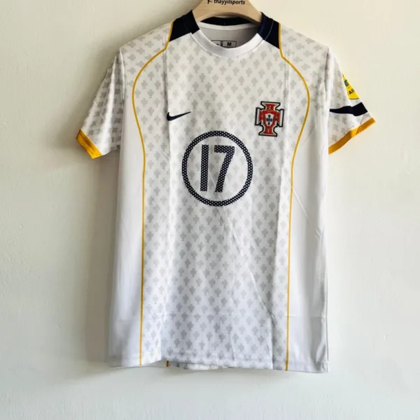 PORTUGAL 2004 AWAY KIT RONALDO EMBROIDERY