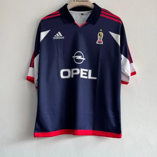 ACMILAN 1999-2000 THIRD KIT MALDINI FIVESLEEVE POLO
