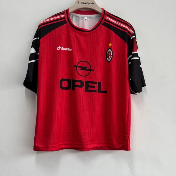 ACMILAN 1997-98 FOURTH KIT MALDINI FIVESLEEVE