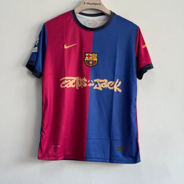 BARCELONA X TRAVIS SCOTT 24-25 HOME KIT EMBROIDERY