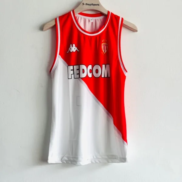 MONACO 1999-2000 HOME KIT HENRY SLEEVELESS