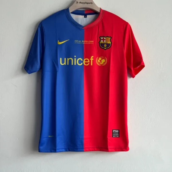 BARCELONA 2008-09 MESSI HOME KIT EMBROIDERY