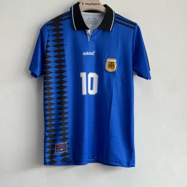 ARGENTINA 1994 AWAY KIT MESSI POLO EMBROIDERY
