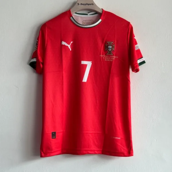 PORTUGAL 25-26 HOME KIT RONALDO EMBROIDERY