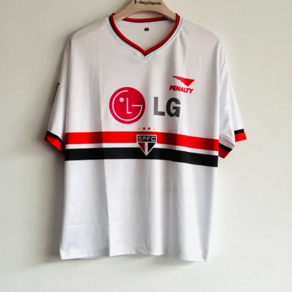 SAO PAULO 2001 HOME KIT KAKA FIVESLEEVE