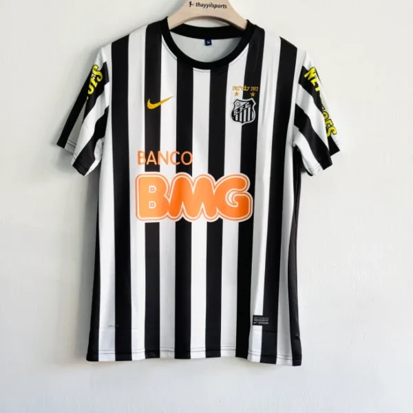 SANTOS 2012-13 AWAY KIT NEYMER EMBROIDERY
