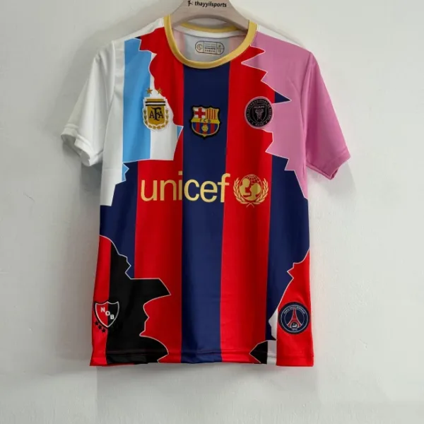 MESSI ALL TEAM TRIBUTE JERSEY EMBROIDERY