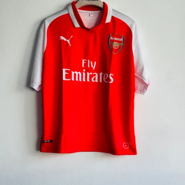 ARSANEL 2017-18 HOME KIT KIT OZIL FIVESLEEVE POLO
