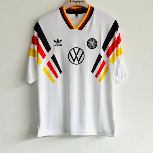 GERMANY 1996 WHITE KIT BECKENBAUER FIVESLEEVE EMBROIDERY