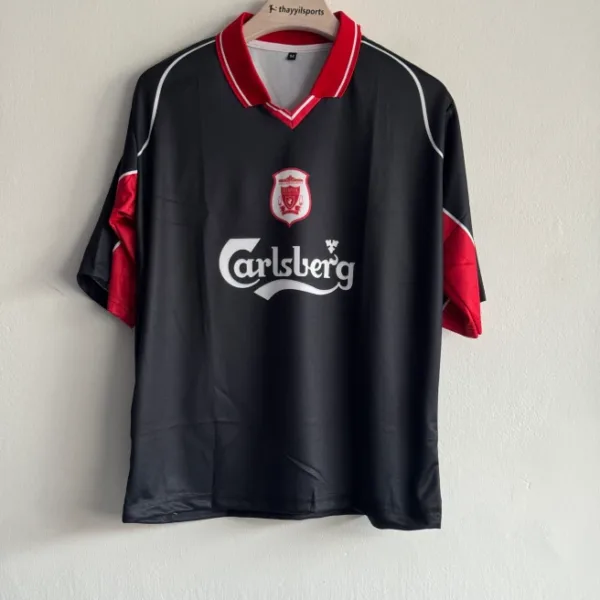 LIVERPOOL 2002 TRAINING KIT TORRES FIVESLEEVE POLO
