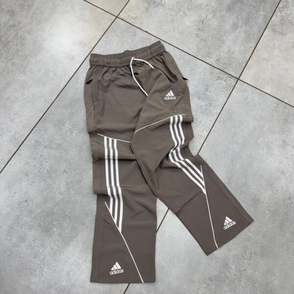 TRACKPANT 3-LINE RISE UP BROWN
