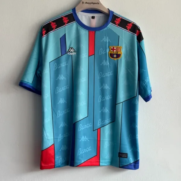 BARCELONA 1996-97 AWAY KIT RONALDO EMBROIDERY