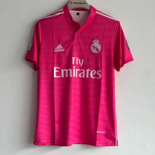 REAL MADRID 2014-15 AWAY KIT RONALDO POLO EMBROIDERY