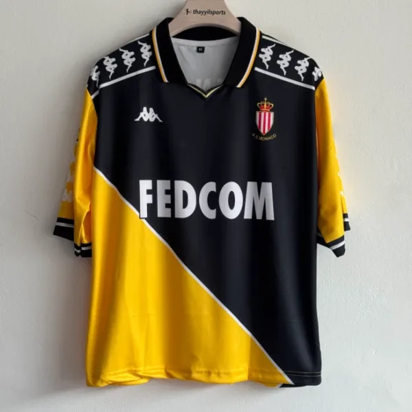 MONACO 1999/00 AWAY KIT HENRY FIVESLEEVE POLO