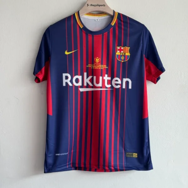 BARCELONA 2017-18 HOME KIT MESSI