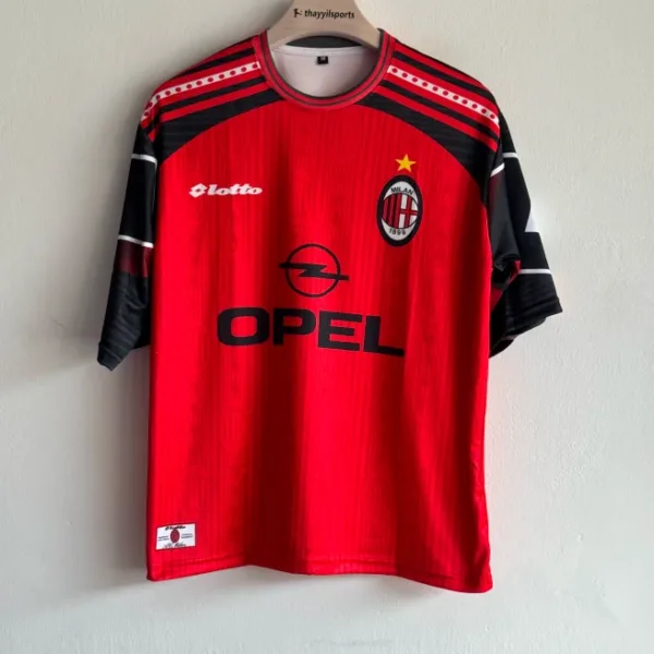 ACMILAN 1997-98 FOURTH KIT MALDINI FIVESLEEVE