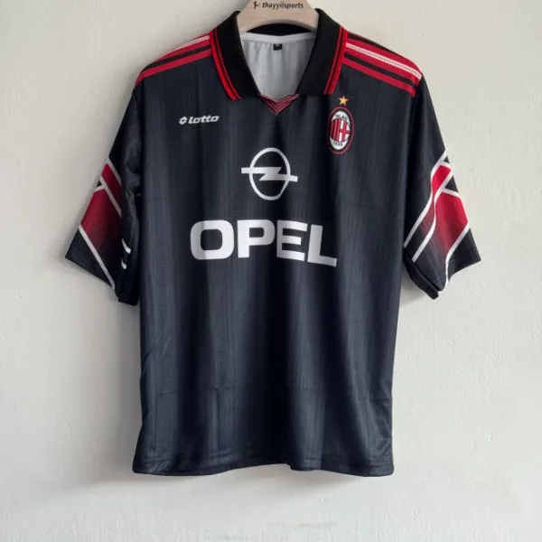 ACMILAN 1997-98 THIRD KIT PIRLO FIVESLEEVE POLO