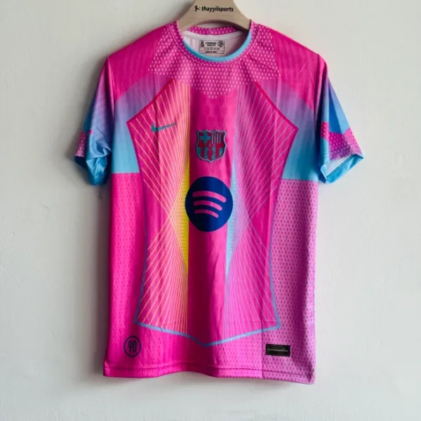 BARCELONA 25-26 PINK SPECIAL EDITION KIT LAMINE YAMAL EMBROIDERY