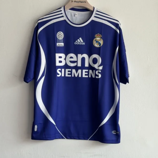 REAL MADRID 2006-07 THIRD KIT MARCELO FIVESLEEVE
