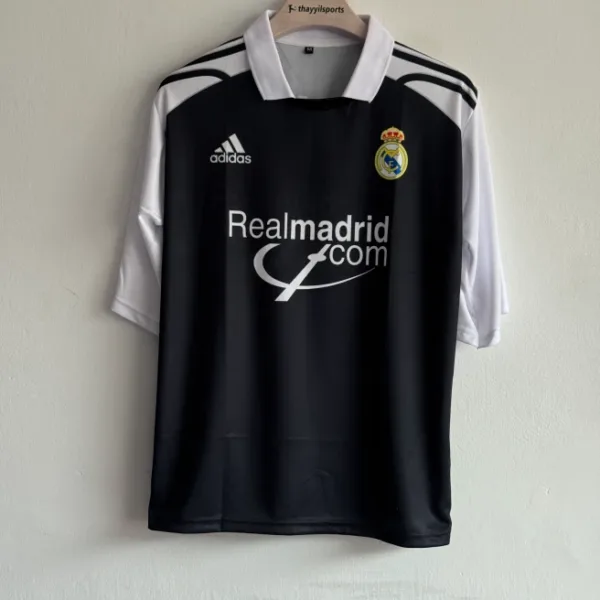 REAL MADRID 2001-02 AWAY KIT ZIDANE FIVESLEEVE POLO