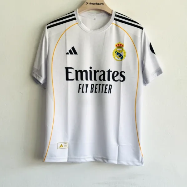 REAL MADRID 2025-26 HOME KIT MBAPPE