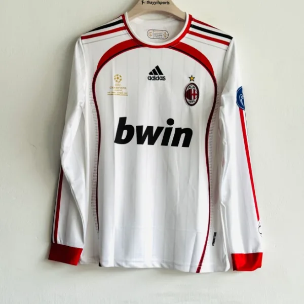 ACMILAN 2006-07 AWAY KIT MALDINI FULLSLEEVE EMBROIDERY