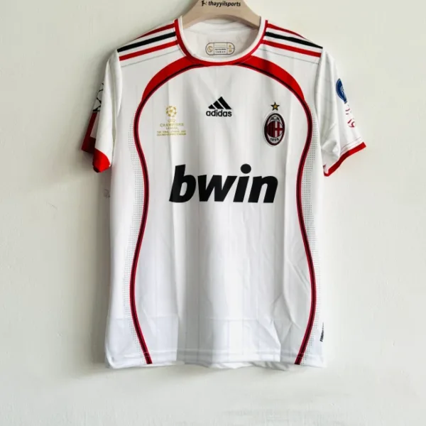 ACMILAN 2006-07 AWAY KIT MALDINI EMBROIDERY
