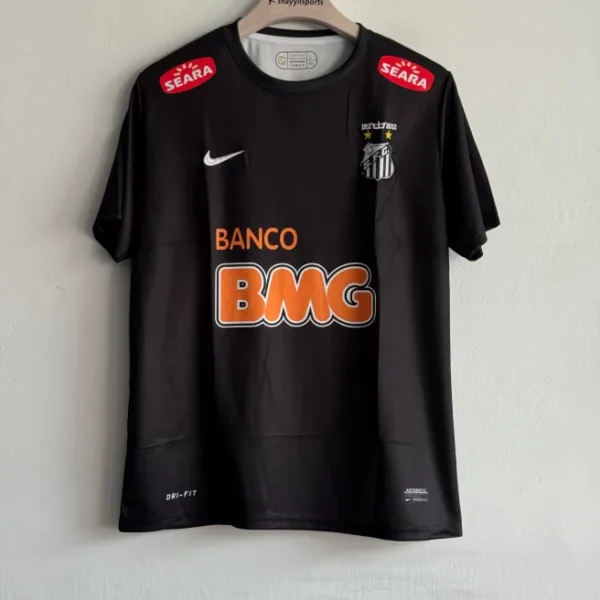 SANTOS 2012 BLACK KIT NEYMER EMBROIDERY