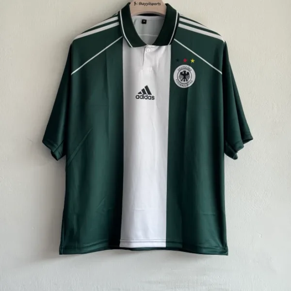 GERMANY 1998 AWAY KIT KLINSMANN FIVESLEEVE POLO