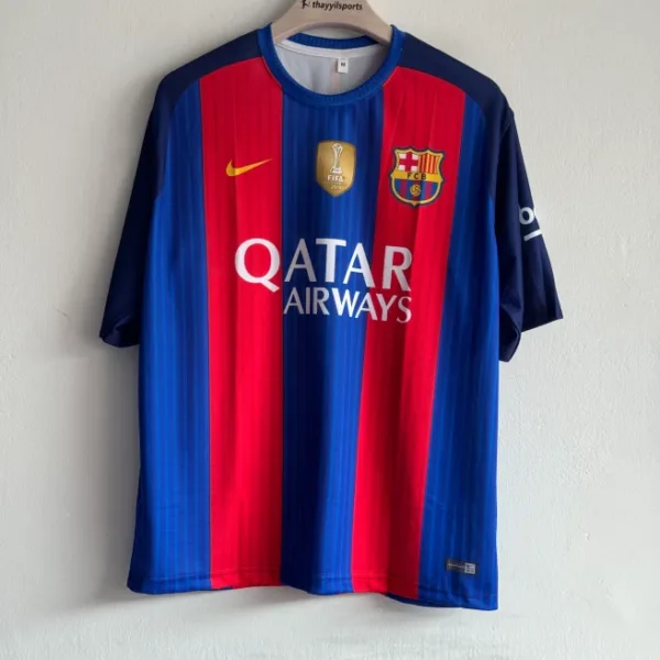 BARCELONA 2016-17 HOME KIT NEYMER FIVESLEEVE