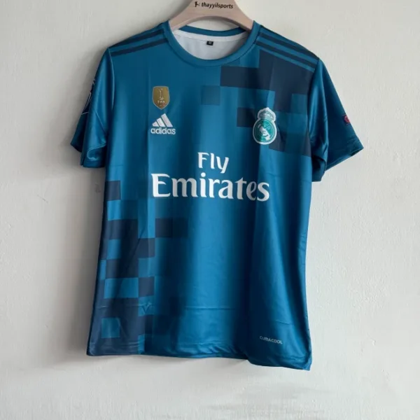 REAL MADRID 2017-18 THIRD KIT RONALDO EMBROIDERY