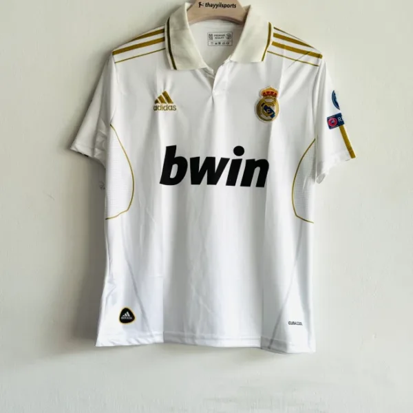 REAL MADRID 2011-12 HOME KIT RONALDO POLO EMBROIDERY