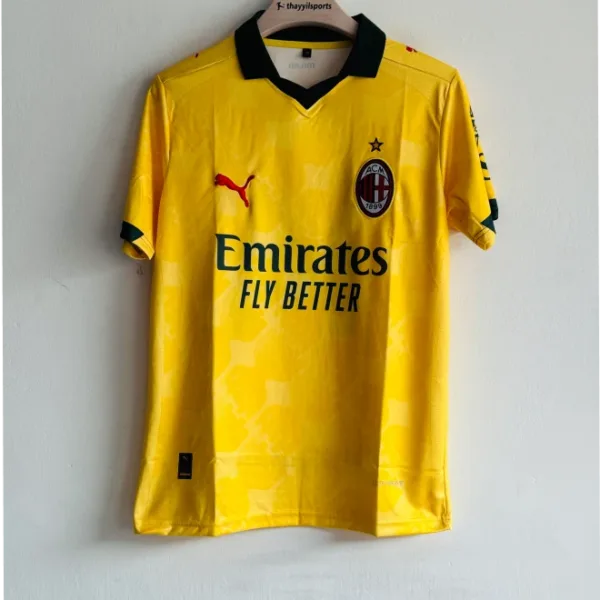 ACMILAN 25-26 THIRD KIT MODRIC POLO EMBROIDERY