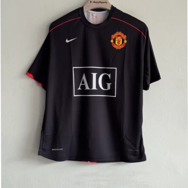 MANCHESTER UNITED 2008-9 AWAY KIT RONALDO FIVESLEEVE