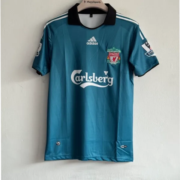 LIVERPOOL 2008-09 THIRD KIT TORRES POLO EMBROIDERY