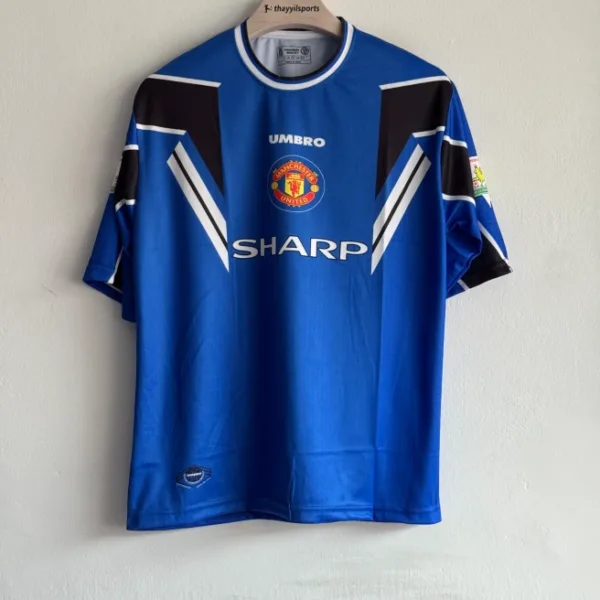 MANCHESTER UNITED 1996-97 THIRD KIT BECKHAM FIVESLEEVE