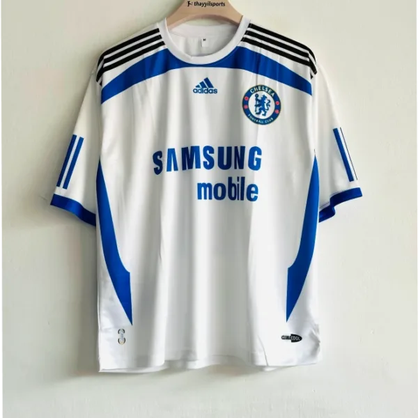 CHELSEA 2007-08 THIRD KIT DROGBA FIVESLEEVE
