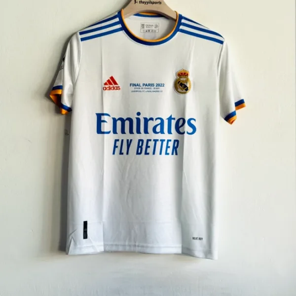 REAL MADRID 2021-22 HOME KIT BENZEMA EMBROIDERY