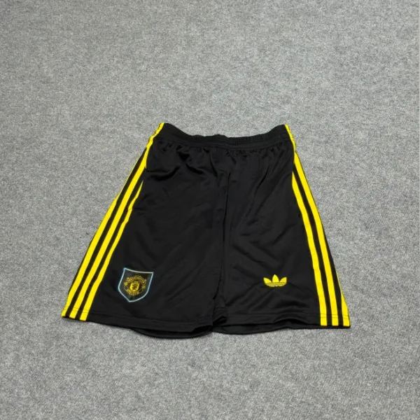 MANCHESTER UNITED 25-26 THIRD KIT SHORTS EMBROIDERY