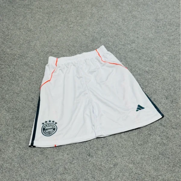 BAYERN 25-26 AWAY KIT SHORTS EMBROIDERY