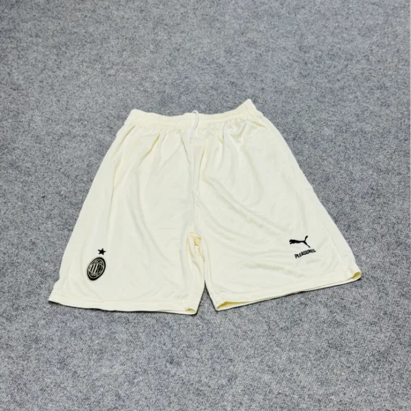 ACMILAN X PLEASURE SHORTS EMBROIDERY