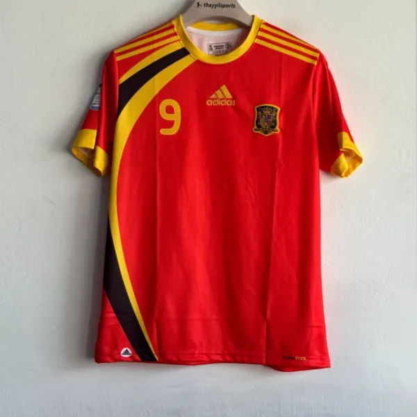 SPAIN 2009 HOME KIT TORRES EMBROIDERY