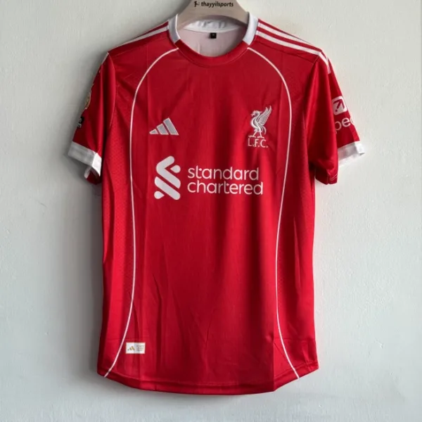 LIVERPOOL 25-26 HOME KIT VIRGIL EMBROIDERY PREMIUM
