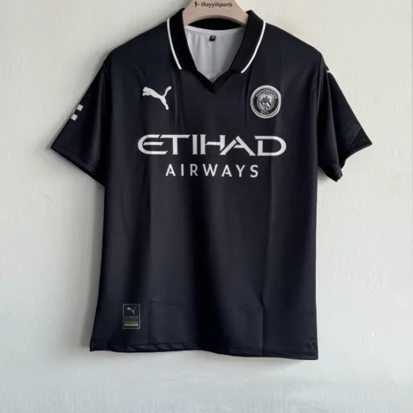 MANCHESTER CITY 25-26 AWAY KIT FODEN POLO EMBROIDERY